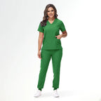 Emerald Green Scrub Set