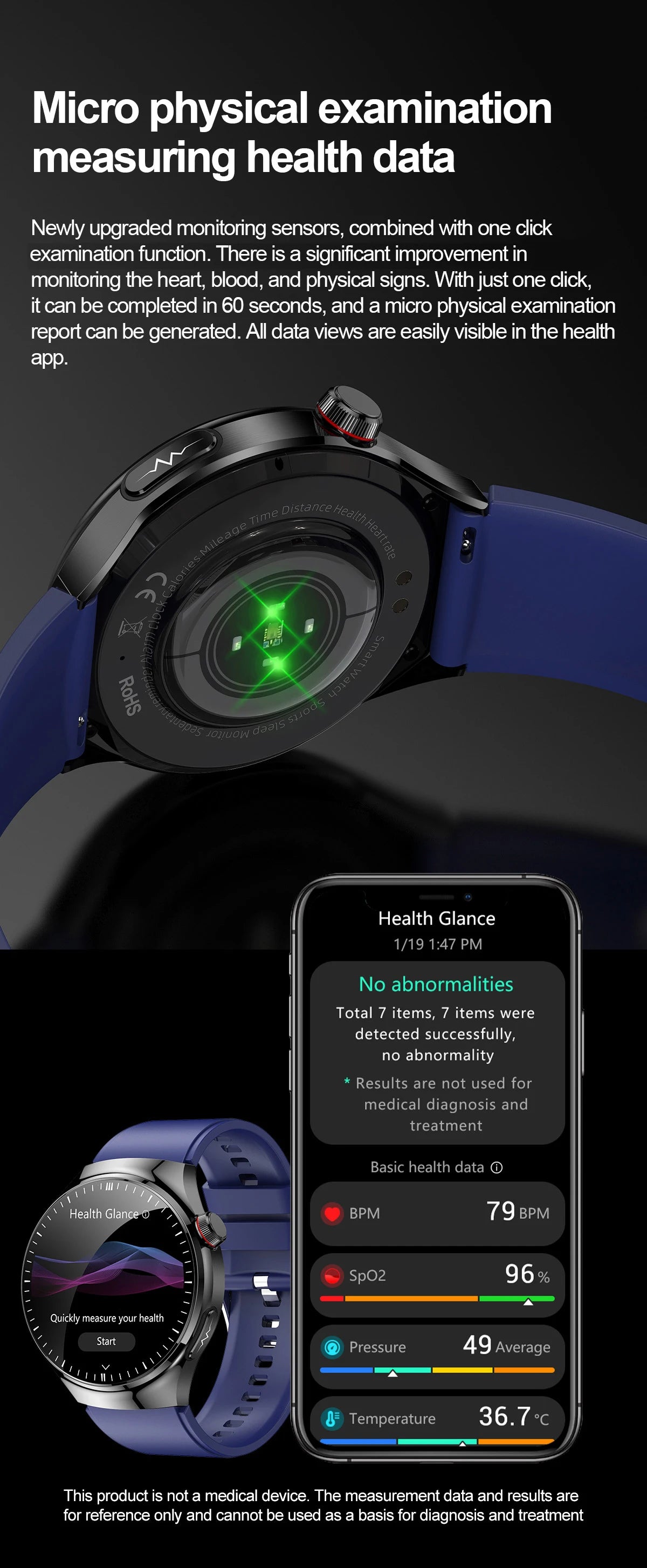 Nursing Grade Smart Watch