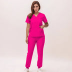 Rose  Jogger Scrub Set