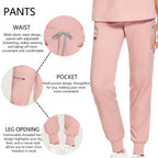 V-cut Jogger Scrub Set