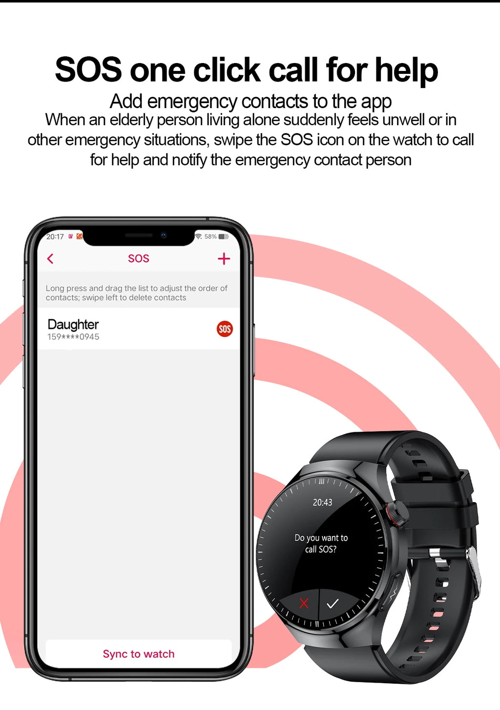 Nursing Grade Smart Watch