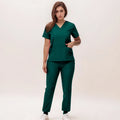Dark Green  Jogger Scrub Set