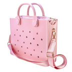 Pink Croc Purse