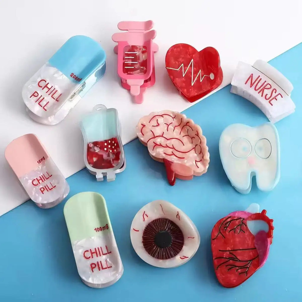 Medical series hair clip