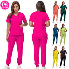 Rose  Jogger Scrub Set
