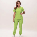 Fruit Green Scrub Set