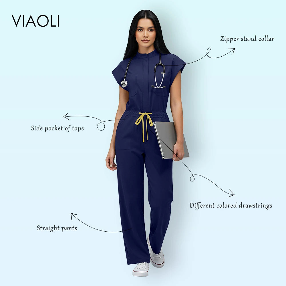 Azure Blue Jumpsuit